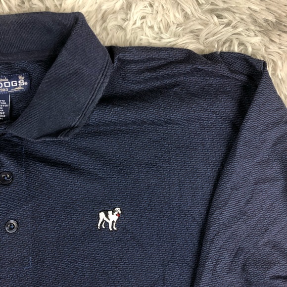 Big Dogs Shirts Big Dogs Logo Navy Blue Polo Shirt Xl Poshmark
